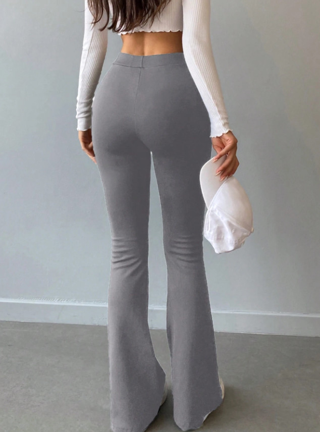 SZARE SPODNIE CASUAL