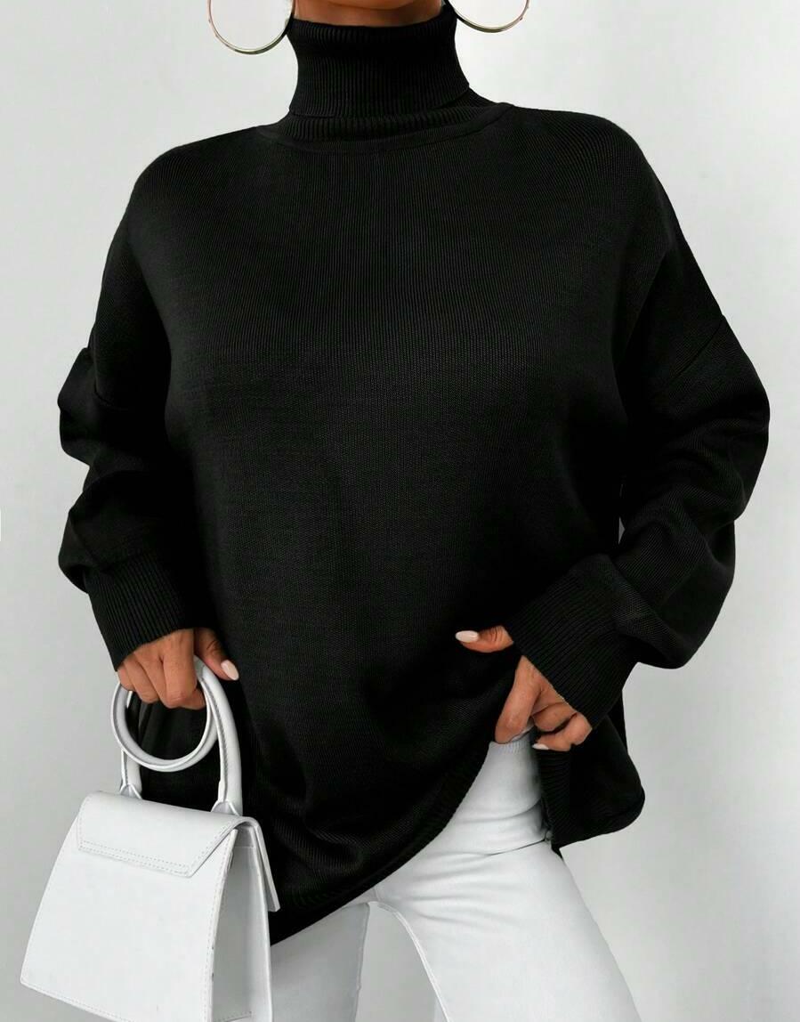 CZARNY SWETER GOLF