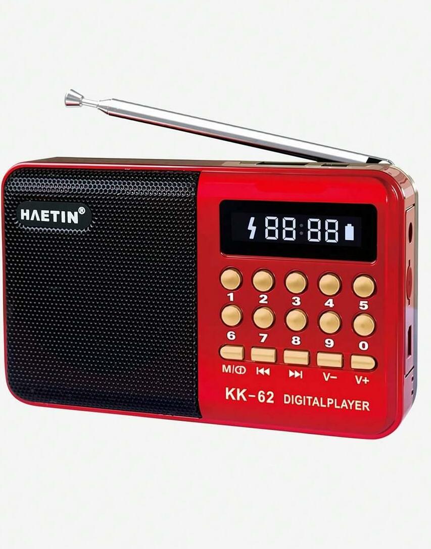 CZERWONE MINI RADIO
