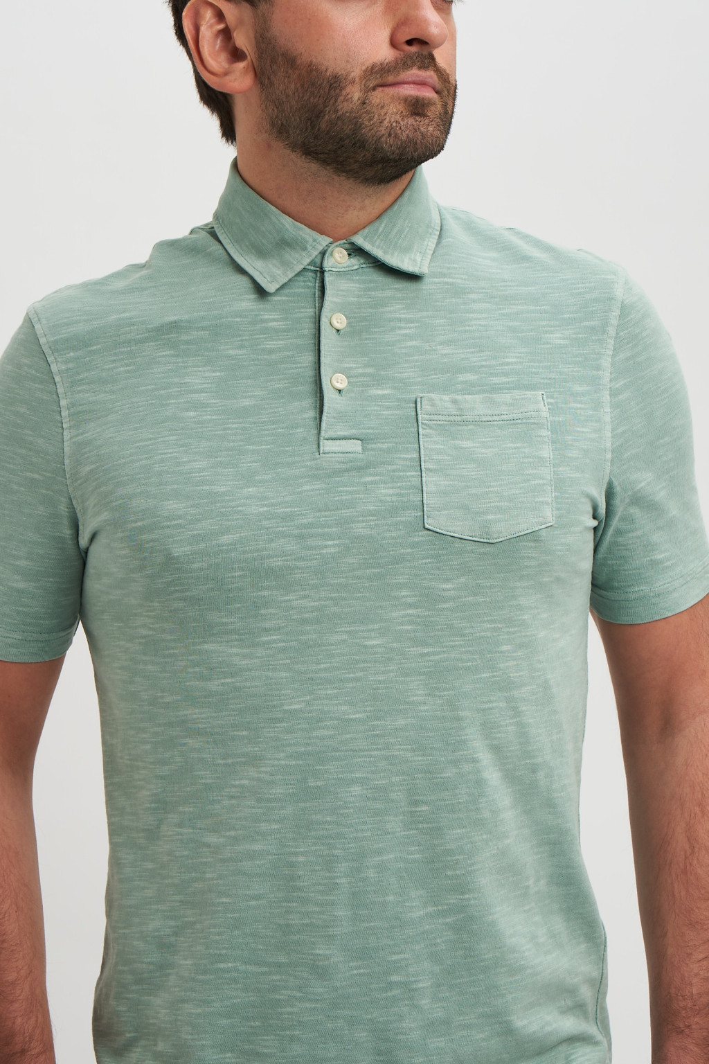 BAWEŁNIANA KOSZULKA POLO T28-4893M-J1