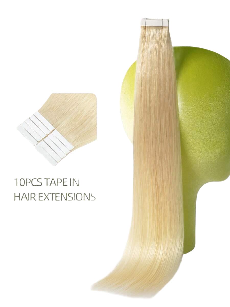 doczepiane blond włosy