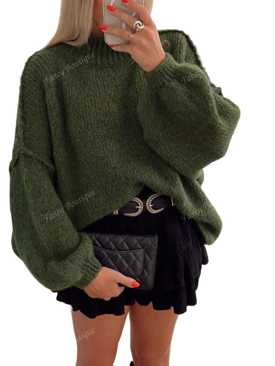 SWETER ZE STÓJKĄ