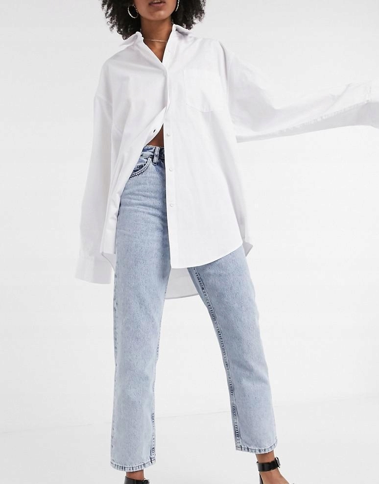 NIEBIESKIE SPODNIE JEANS