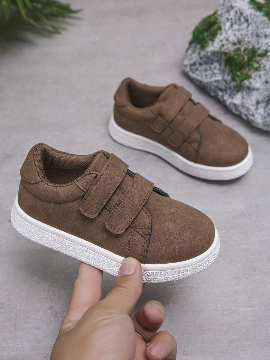 brązowe buty casual
