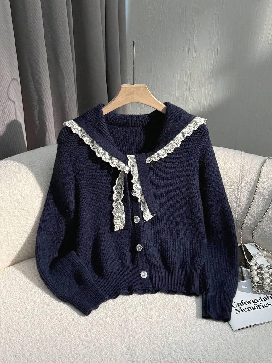ROZPINANY SWETER GUZIKI