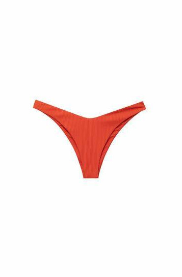 pomarańczowy dół od bikini