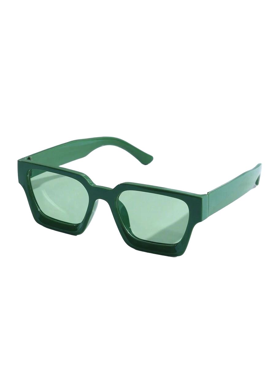 zielone okulary przeciwsłoneczne