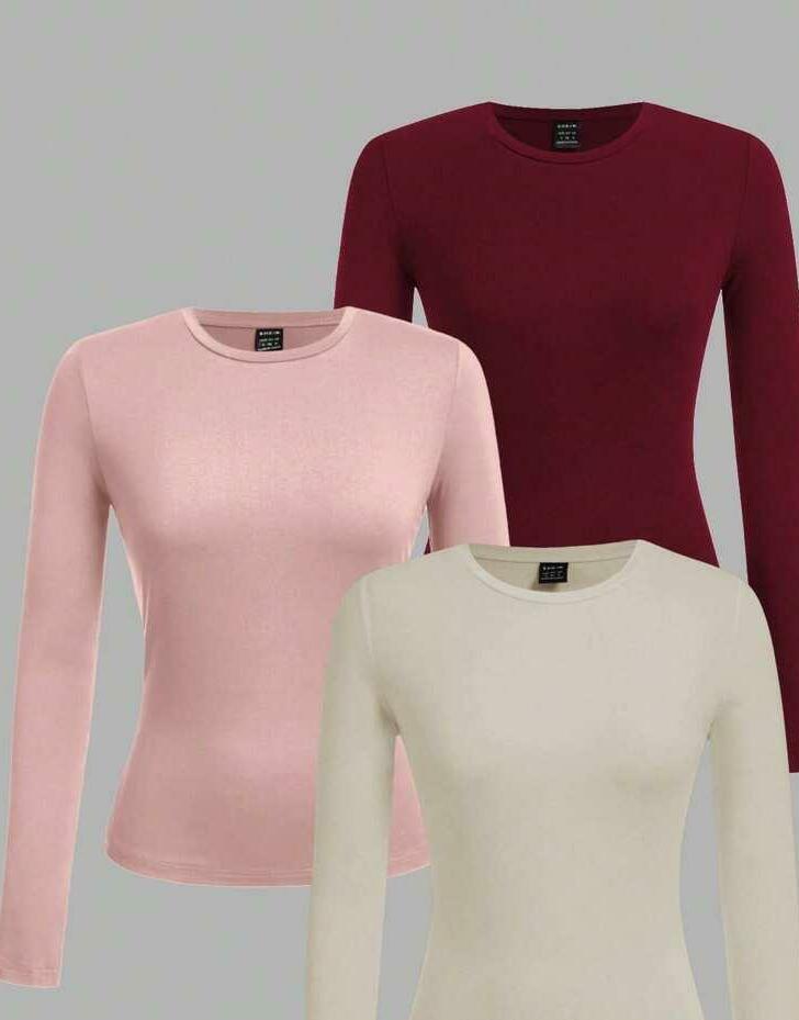 BLUZKA DŁUGI RĘKAW 2-PACK