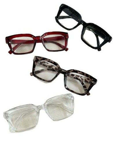 OKULARY ZERÓWKI 4-PACK