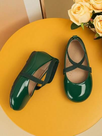 zielone BALERINY CASUAL 