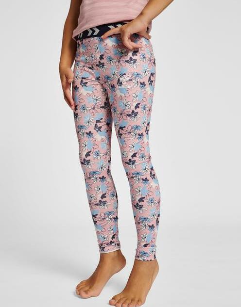 KOLOROWE KLASYCZNE LEGGINSY PRINT LOGO