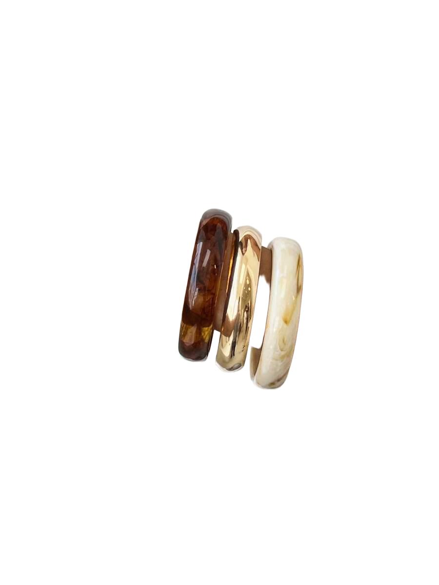 okrągłe bransoletki 3-pack