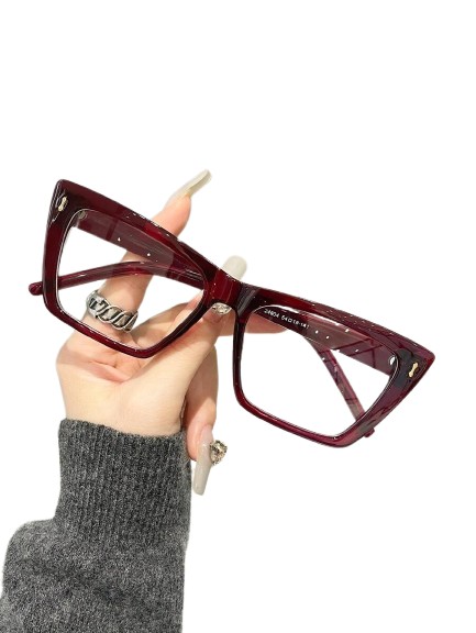 okulary bordowe oprawki