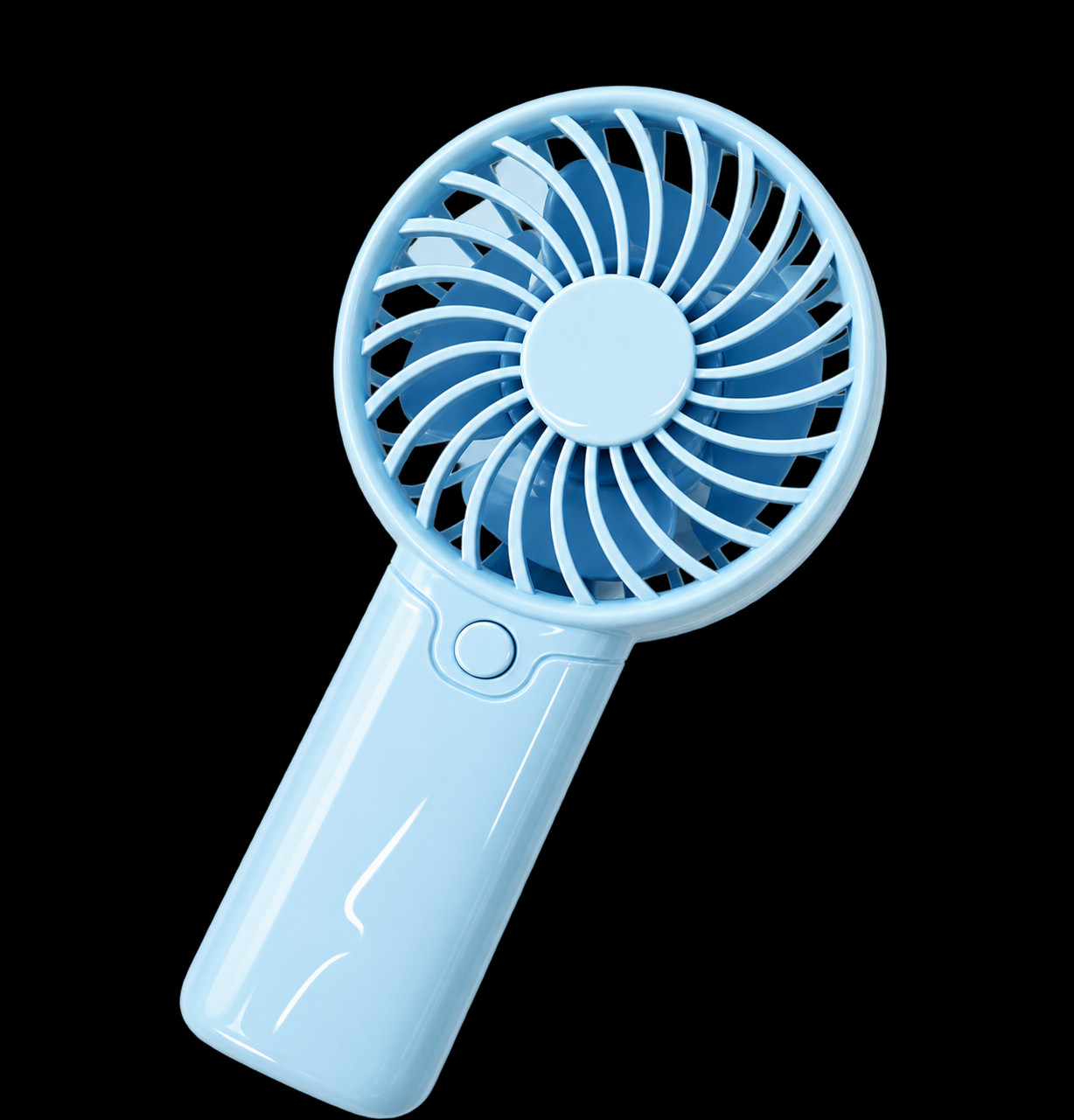 NIEBIESKI MINI WENTYLATOR