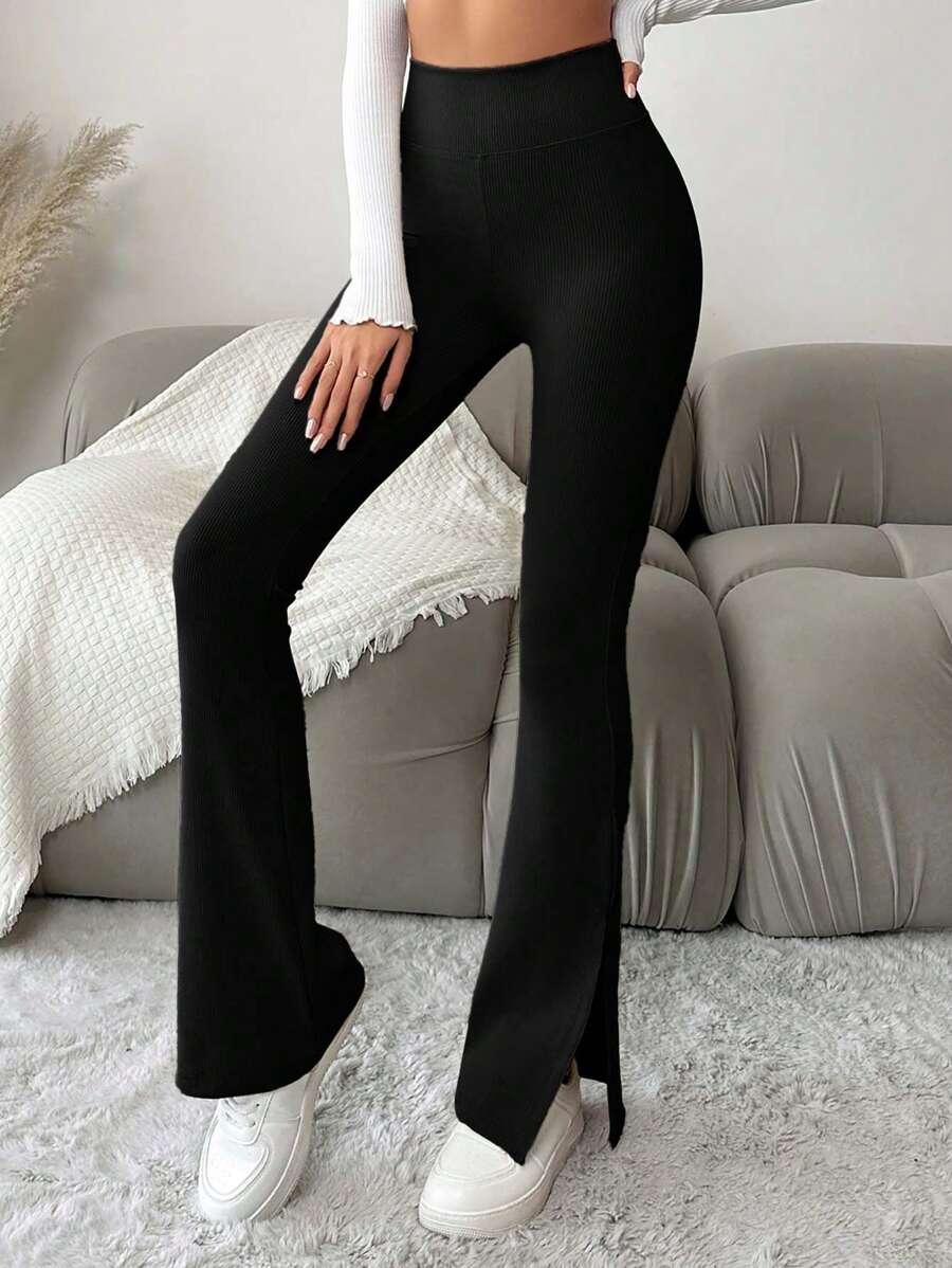 CZARNE LEGGINSY WYSOKI STAN