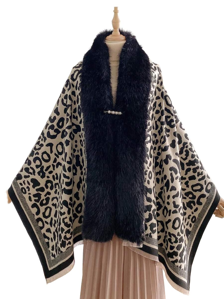 szal animal print