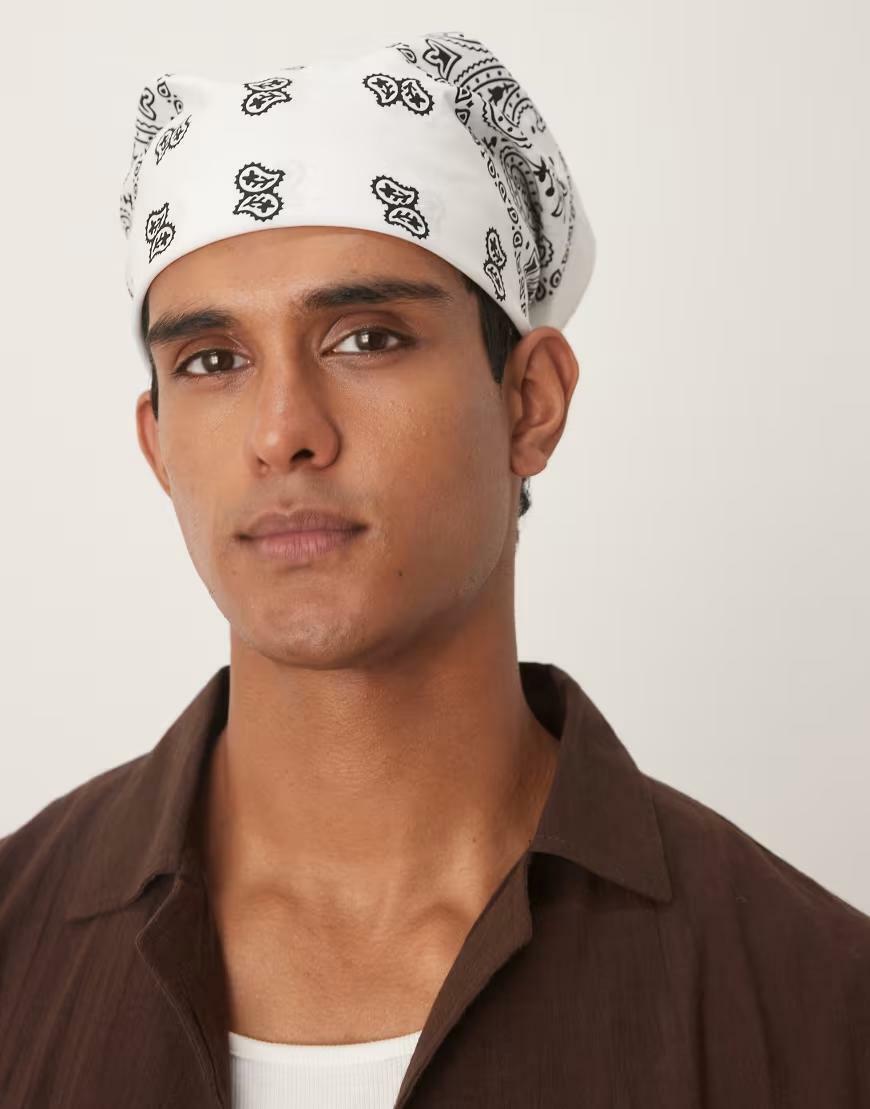 chustka apaszka bandana paisley print