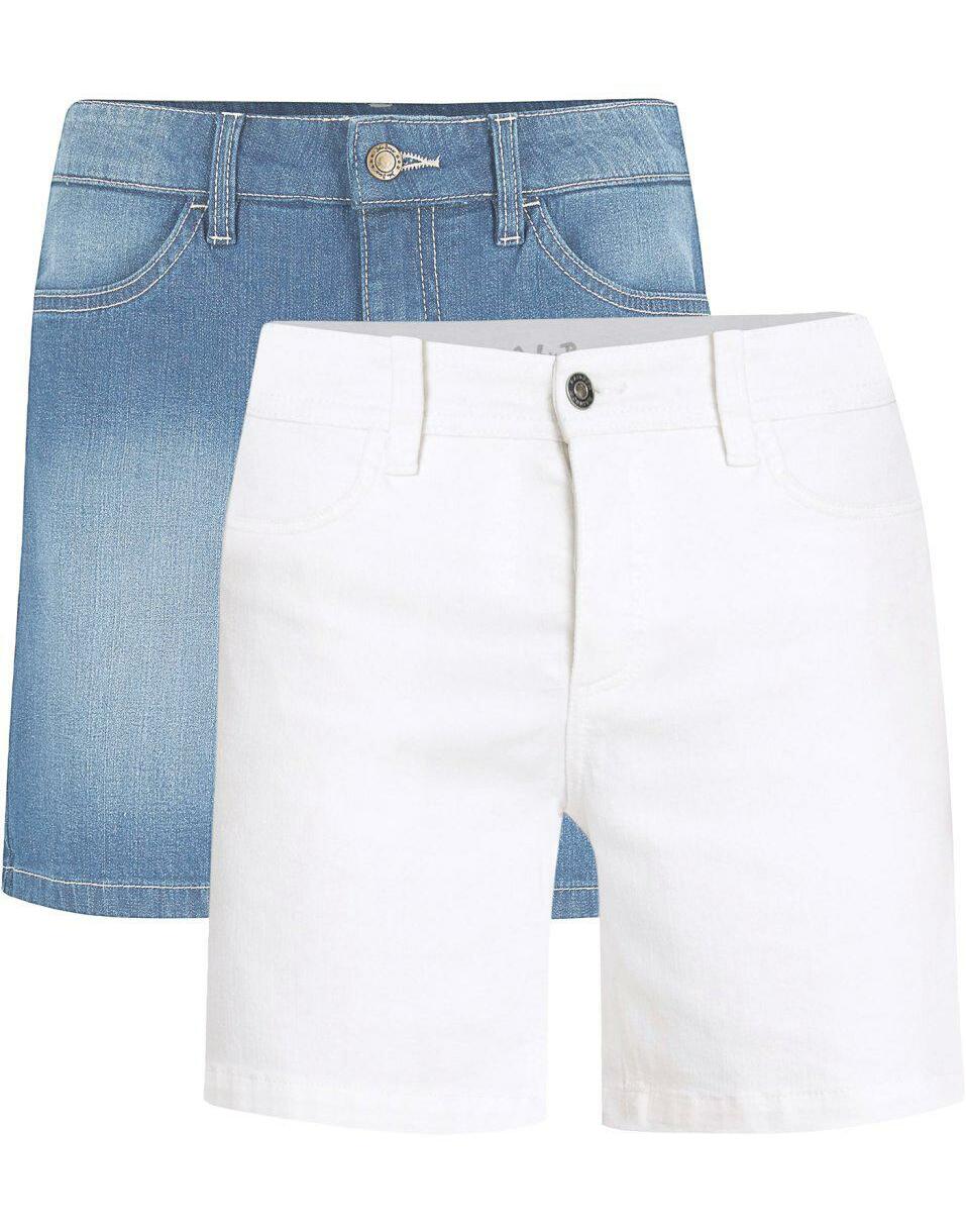 DAMSKIE JEANSOWE SPODENKI 2 PAK