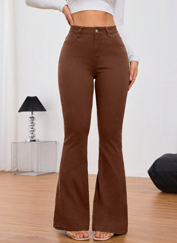 SPODNIE JEANS WYSOKI STAN