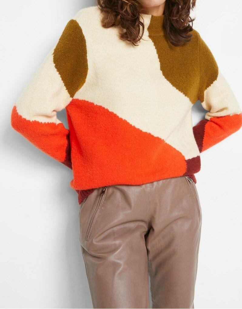 SWETER Z PÓŁGOLFEM 