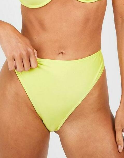 KLASYCZNY GŁADKI DÓŁ OD BIKINI WYSOKI STAN