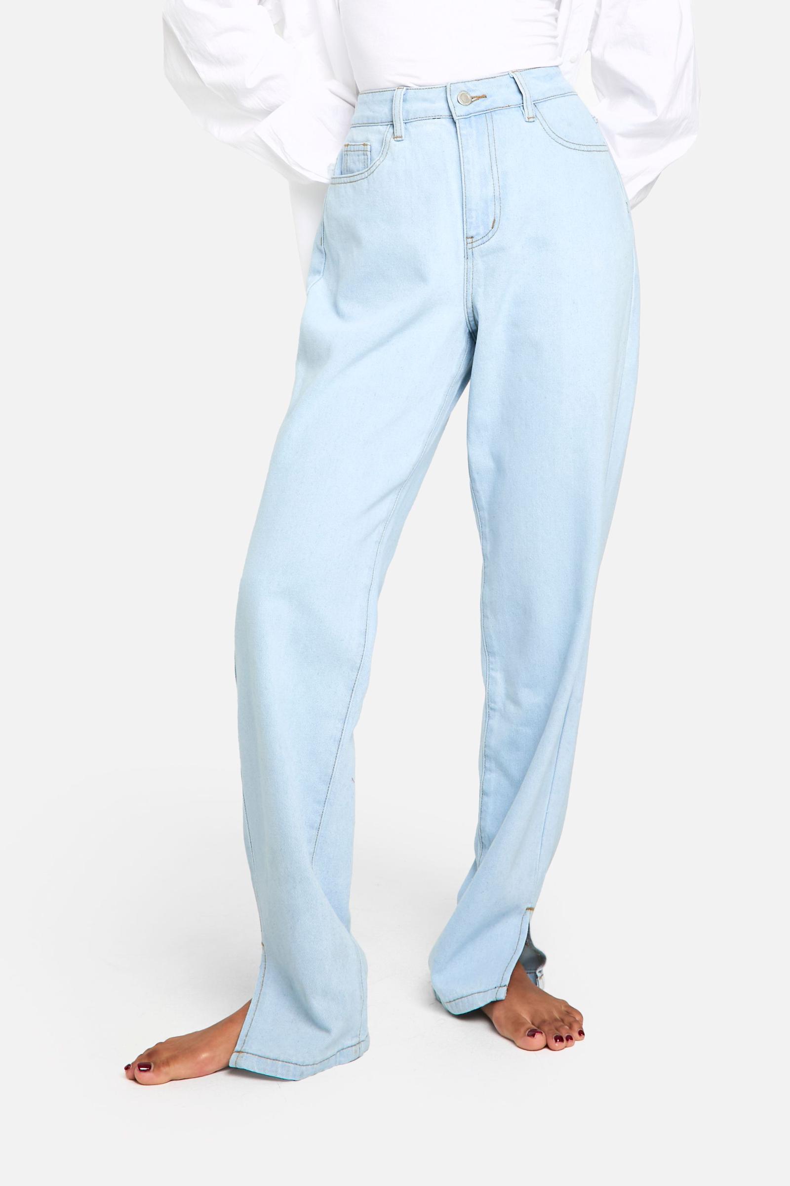 proste spodnie jeans