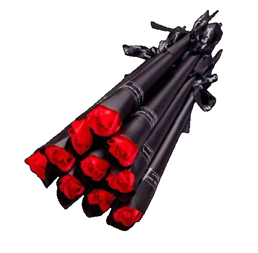 sztuczne róże 10 szt