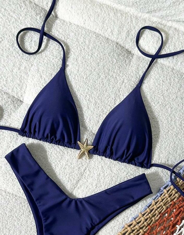 GRANATOWA GÓRA OD BIKINI