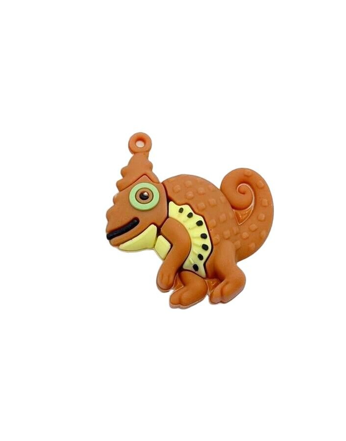 dekoracja figurka kameleon