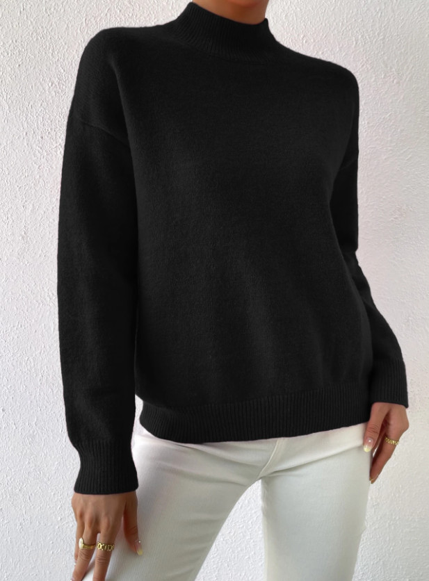 CZARNY SWETER STÓJKA