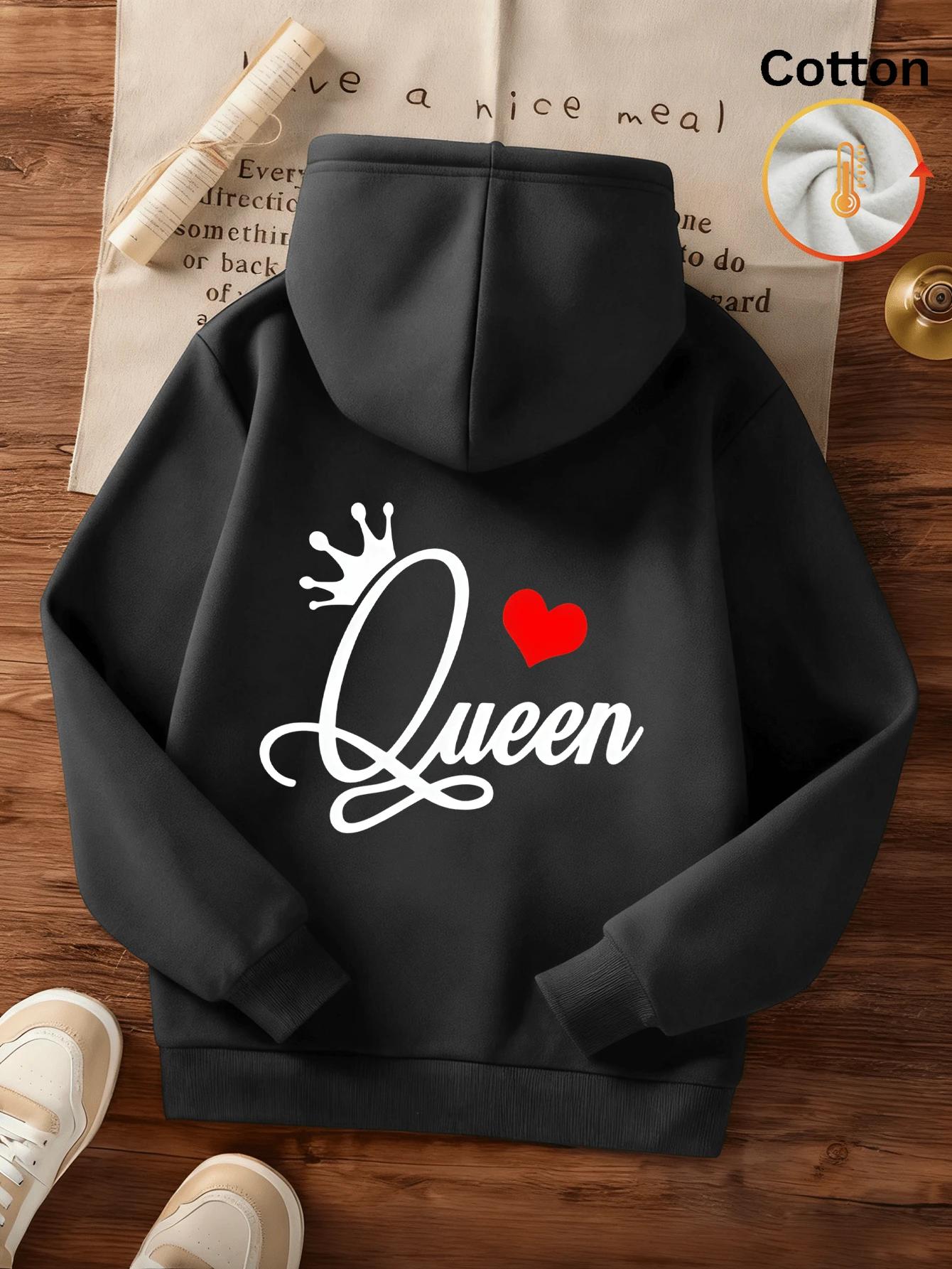 Czarna bluza z kapturem