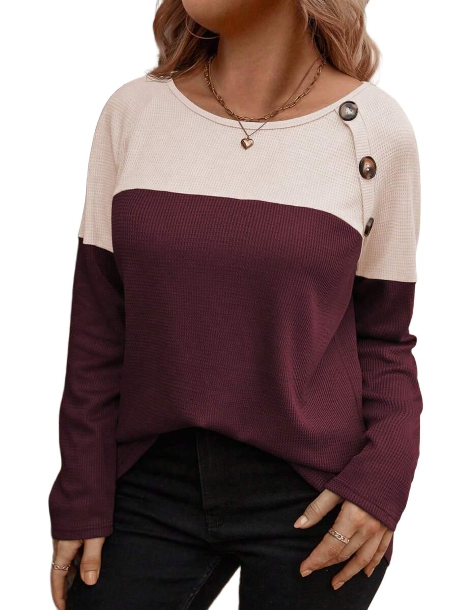 SWETER Z GUZIKAMI 