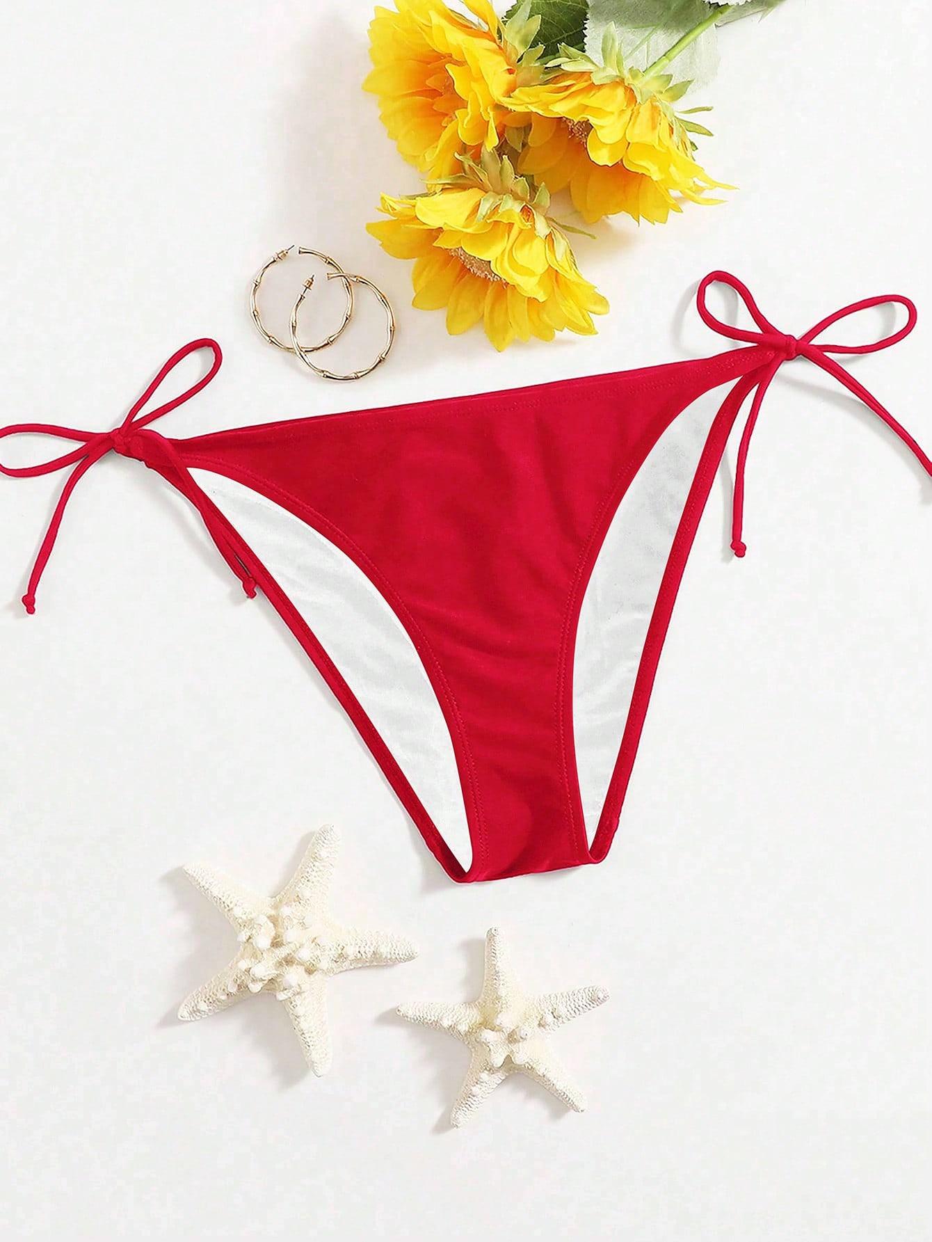 CZERWONY DÓŁ OD BIKINI