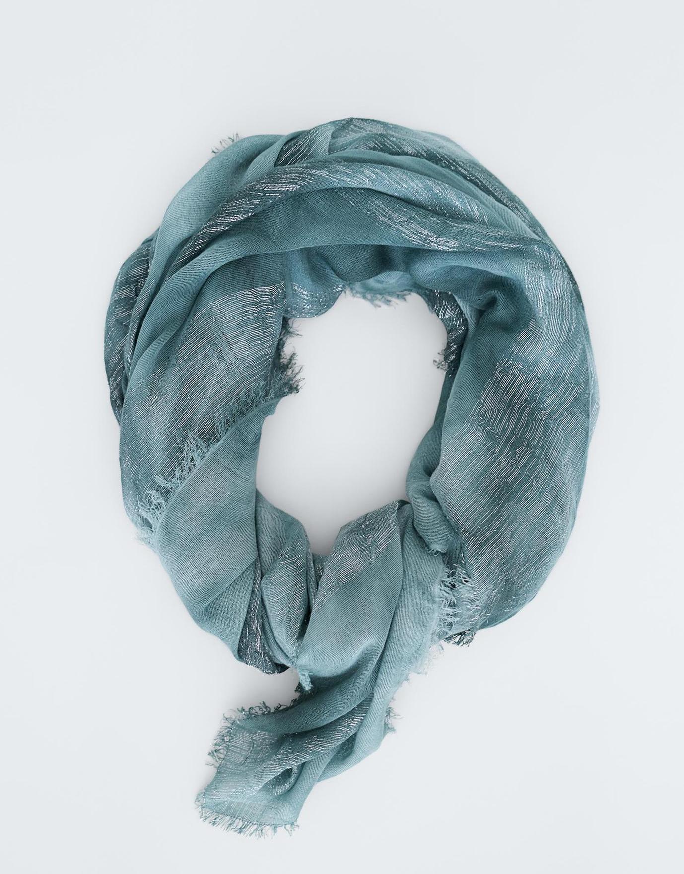 SZAL TIE-DYE POŁYSK