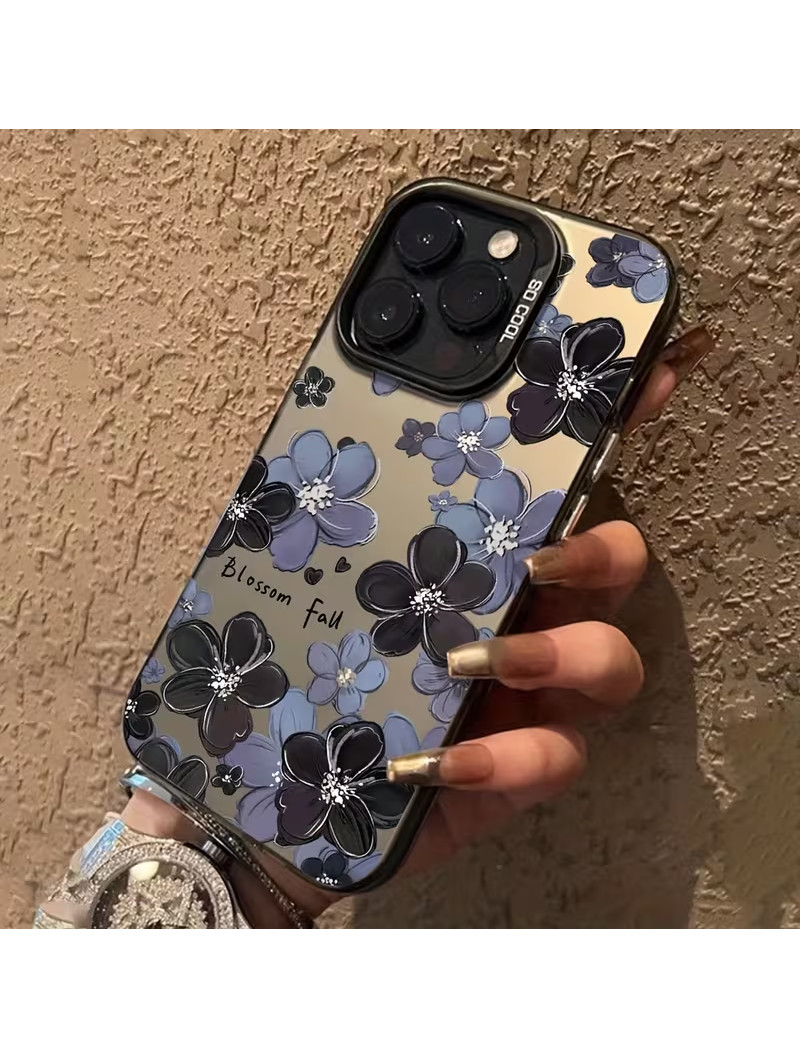 ETUI NA TELEFON case kwiaty iphone 15 pro max