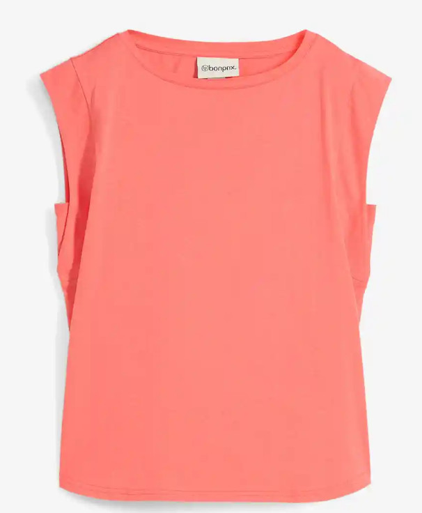 T-SHIRT DAMSKI BAWEŁNIANY OKRĄGŁY DEKOLT