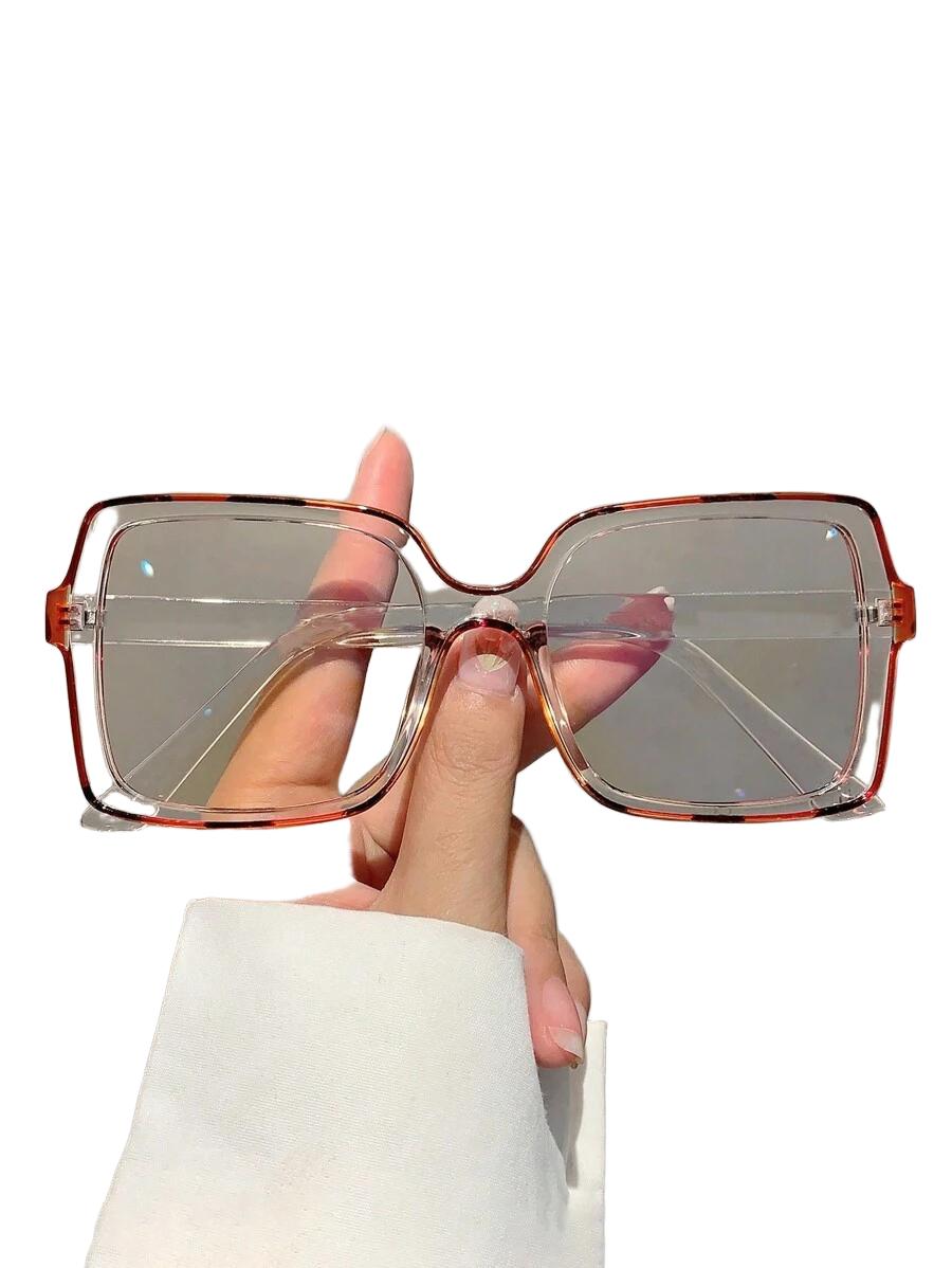 kwadratowe okulary zerówki