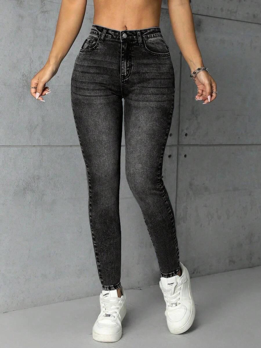 spodnie rurki jeans