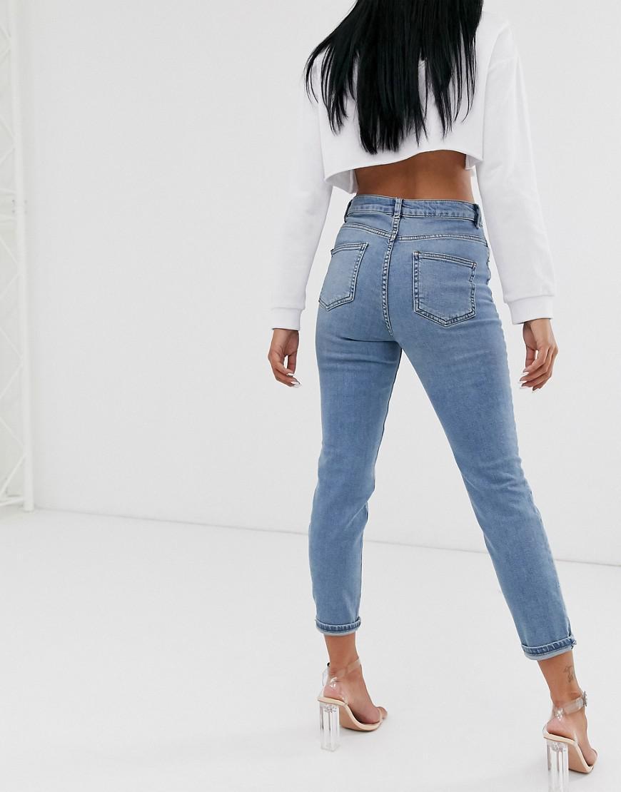 NIEBIESKIE SPODNIE JEANS