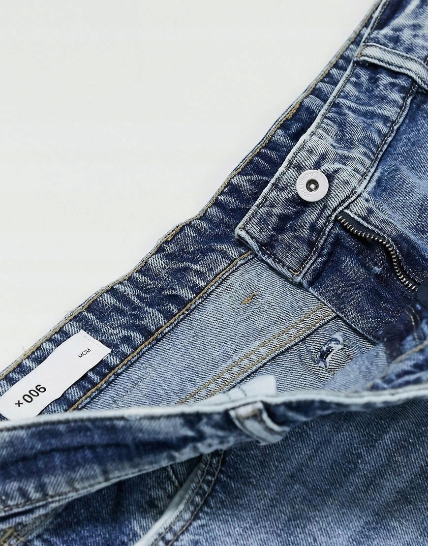 R1C316*SPODNIE DAMSKIE JEANSOWE PROSTE 24/34 A01