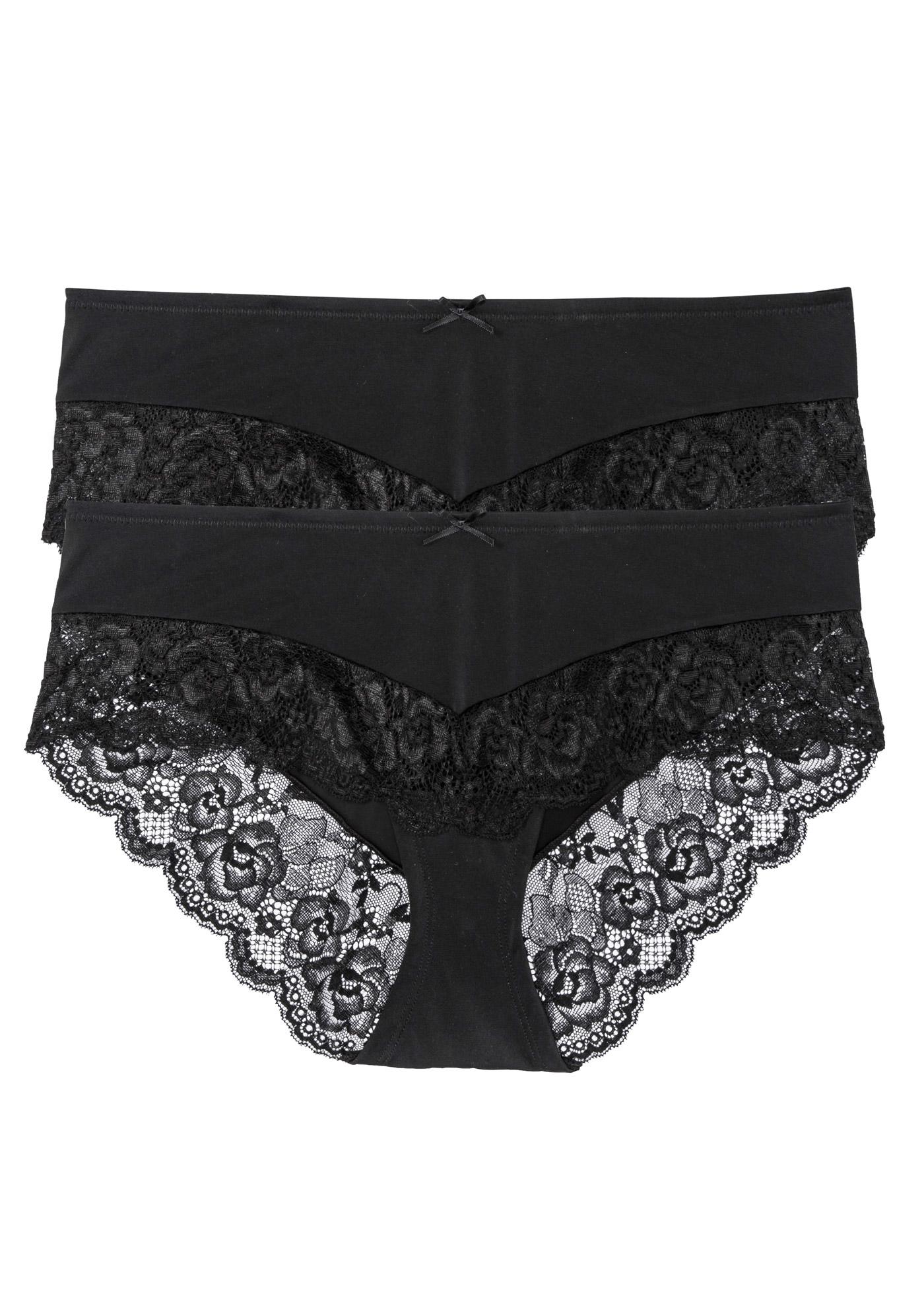 CZARNE MAJTKI 2-PACK