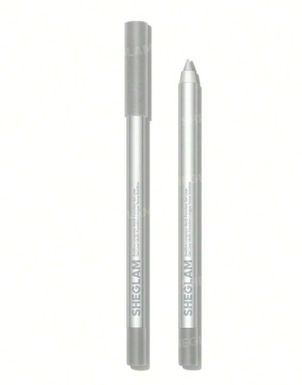 srebrny eyeliner Silver