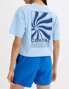 T-SHIRT DAMSKI Z NADRUKIEM