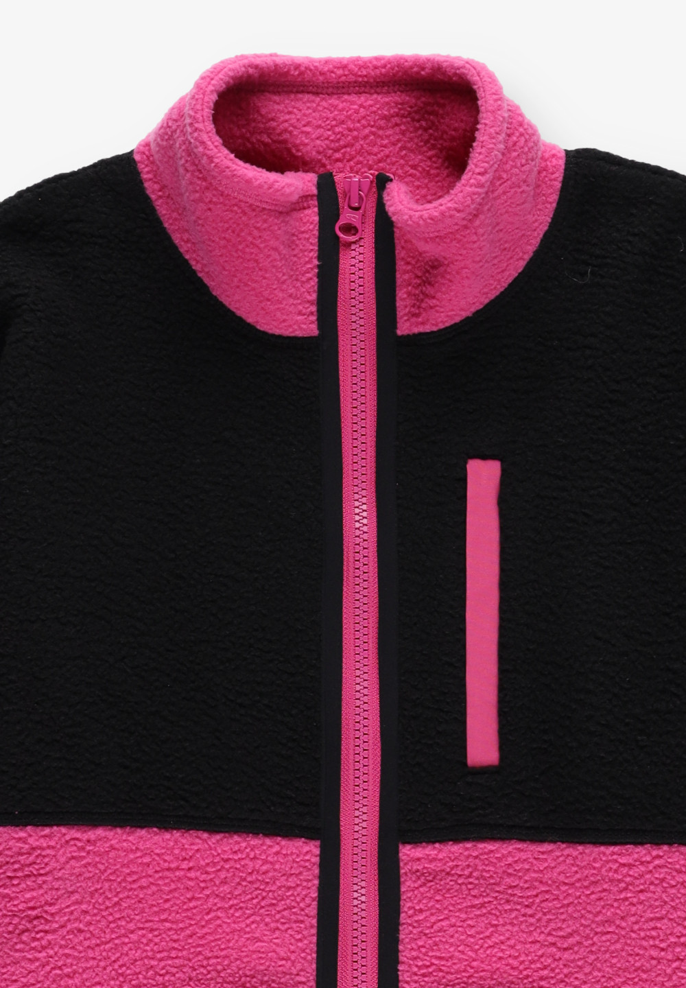rozpinana bluza polar kontrast