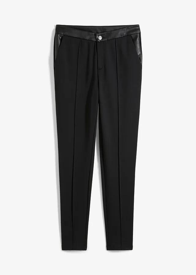 LEGGINSY ZE SZTUCZNEJ SKÓRY