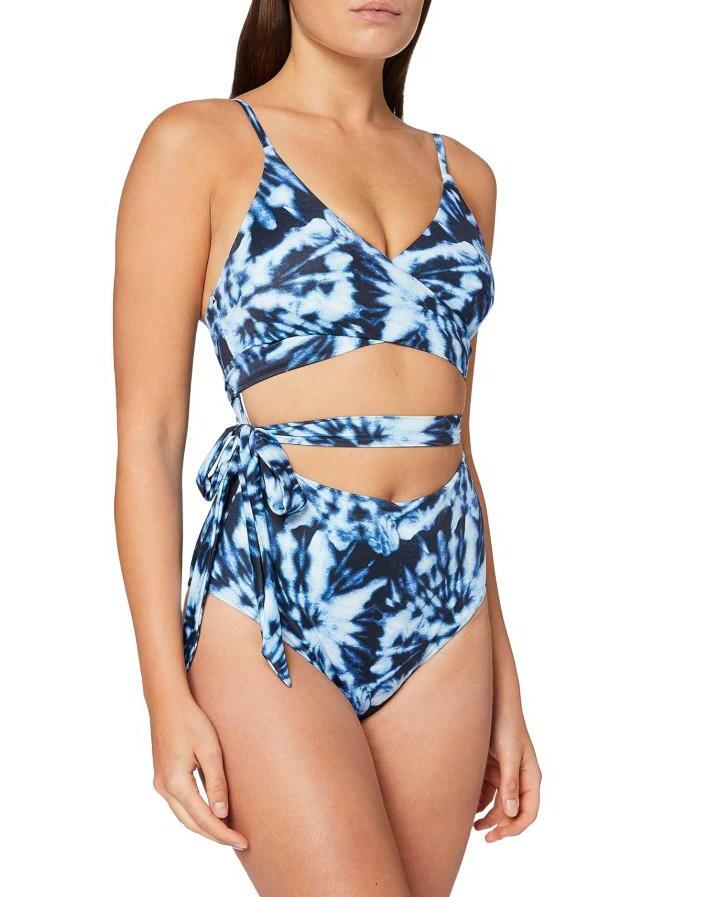 JEDNOCZĘŚCIOWY STRÓJ KĄPIELOWY tie dye wiązanie
