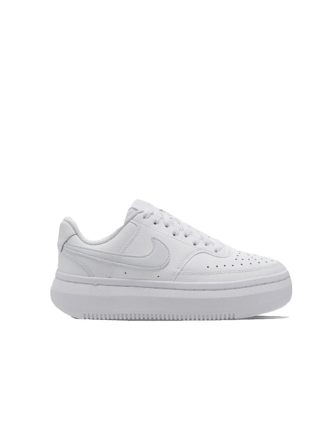 BIAŁE BUTY SKÓRA NATURALNA COURT VISION ALTA LTR DM0113-100
