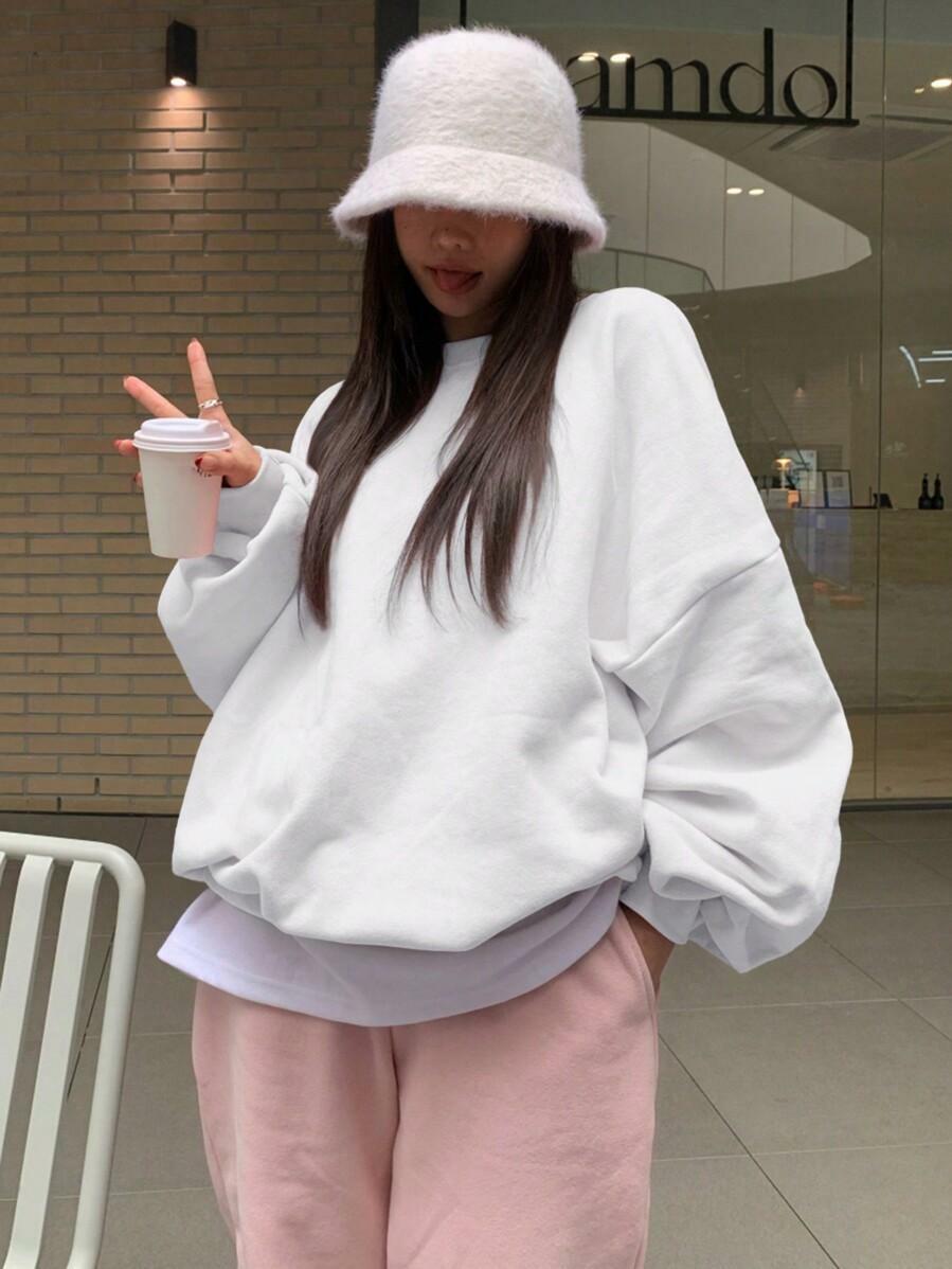 BIAŁA BLUZA BASIC
