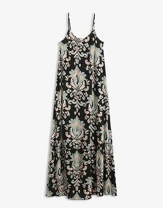 SUKIENKA WISKOZOWA MAXI OVERSIZE BOHO Z ODKRYTYMI RAMIONAMI