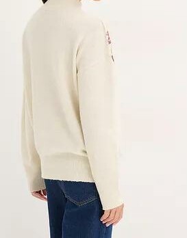 SWETER DAMSKI OVERSIZE STÓJKA CEKINY